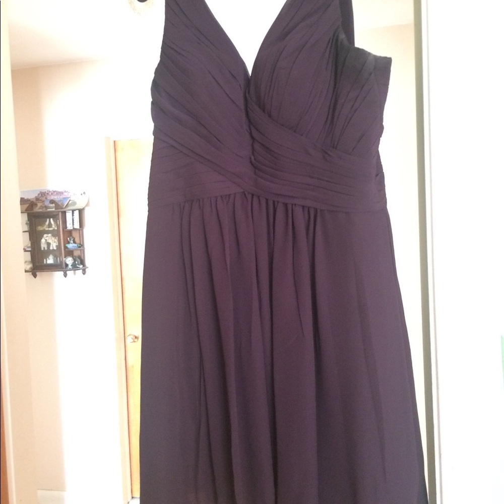 Bridesmaid dress.